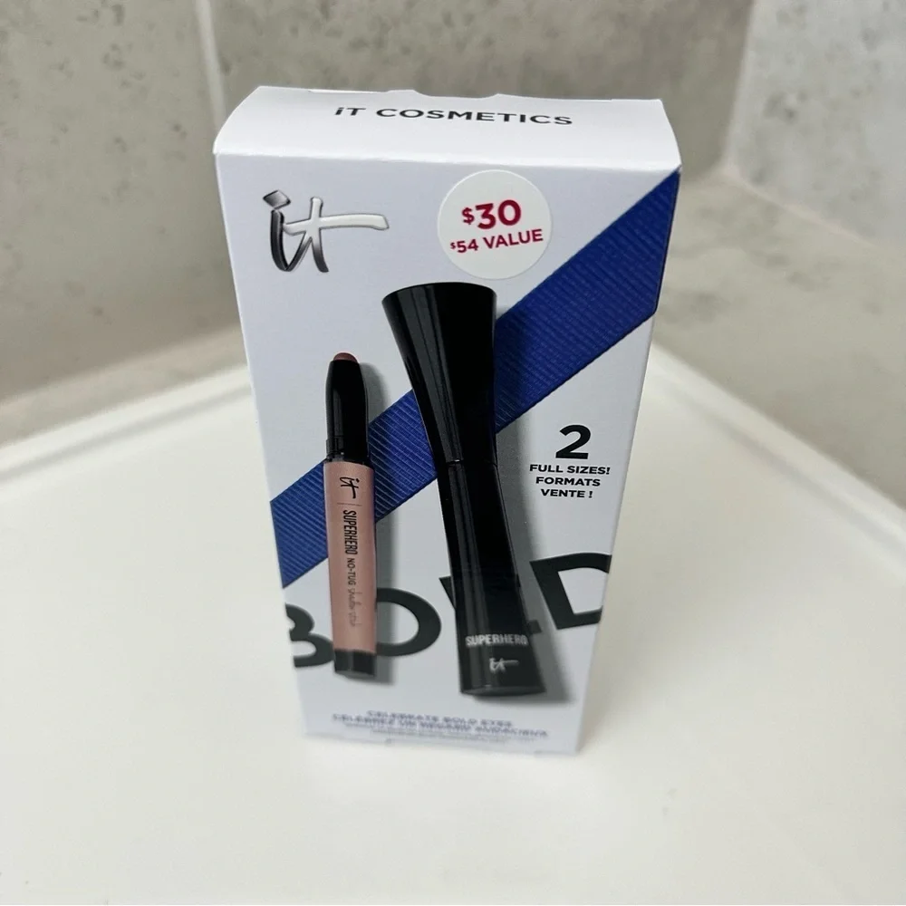IT Cosmetics Superhero Mascara and Shadow Set